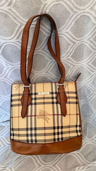 Bolso Burberrys Blue Label Beige/Marrón.