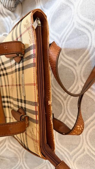 Bolso Burberrys Blue Label Beige/Marrón.