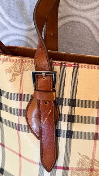 Bolso Burberrys Blue Label Beige/Marrón.