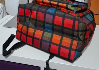 Mochila Roxy Cuadros Multicolor