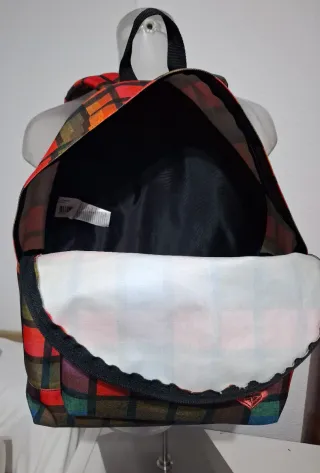 Mochila Roxy Cuadros Multicolor
