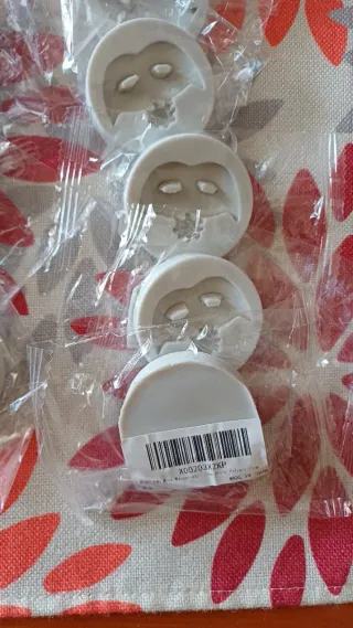 Set stampi silicone decorazione torte