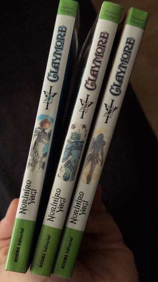 Pack de mangasClaymore 23,24 y 25(Norma editorial)