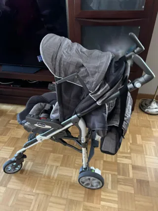 Carro Bebé Chicco Trío Living + Silla Coc