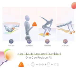 Mancuerna, Pesa funcional, Dumbbell - 10kg