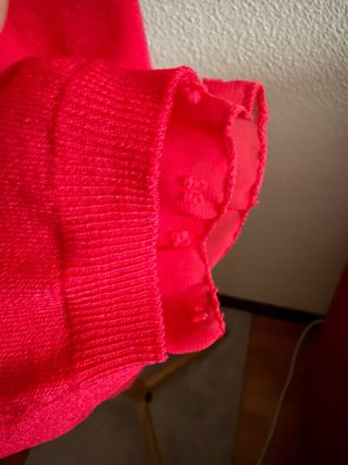 Blusa Cortefiel Roja Talla M