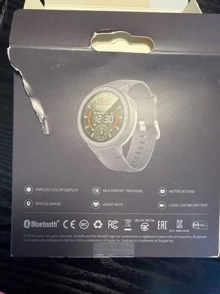 Amazfit Verge Lite Smartwatch Grigio