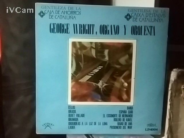 Vinilo George Wright - Organo y Orquesta