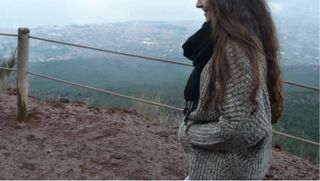 Chaqueta de punto oversize Bershka