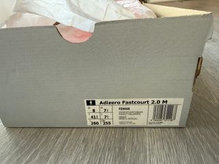 Zapatillas Adidas Adizero Fastcourt Naranja/Blanco