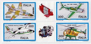 Italia 1982 Francobolli Aerei - 2a Emissione MNH