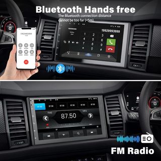 Radio 2DIN Android 13 7 CarPlay Auto 2+32GB