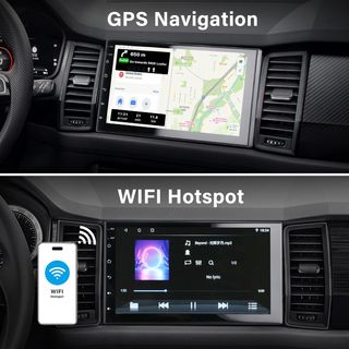 Radio 2DIN Android 13 7 CarPlay Auto 2+32GB