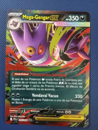 Carta Pokémon Mega-Gengar EX 056/094