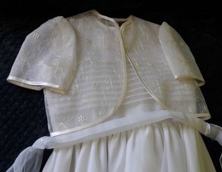 Vestido Comunión Crudo Talla 10
