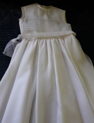 Vestido Comunión Crudo Talla 10