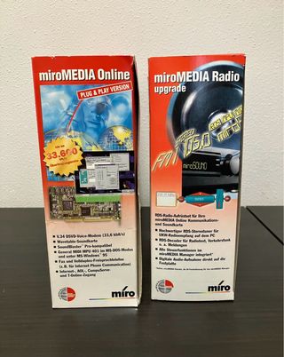 Pack Tarjeta Sonido ISA MiroMEDIA y Radio