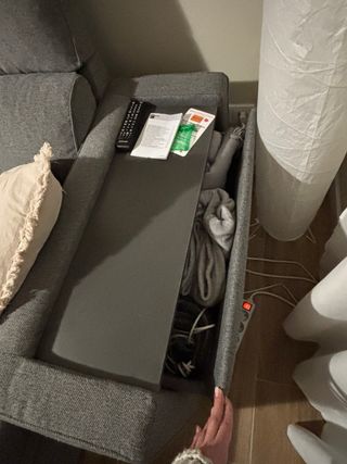 Sofá Cama Chaise Longue con Almacenaje