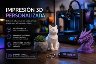 Venta de impresión 3d personalizada