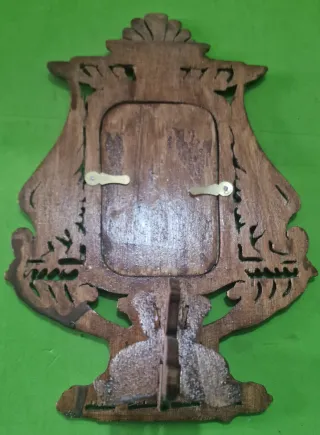 Cornice legno traforo fatta a mano
