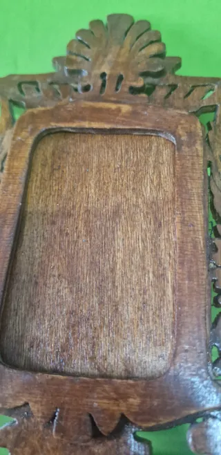 Cornice legno traforo fatta a mano