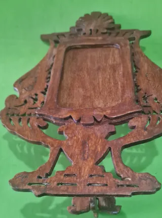 Cornice legno traforo fatta a mano