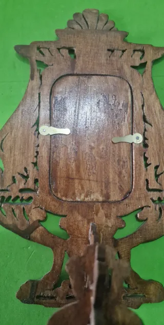 Cornice legno traforo fatta a mano