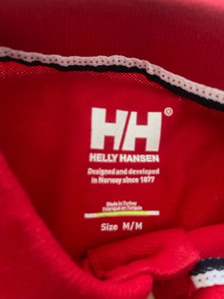 Polo Helly Hansen Talla M Rojo y Azul