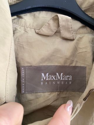 Max Mara L Cappotto Trench primaverile Donna