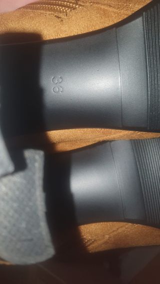 Botas altas tacón marrón