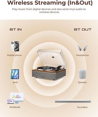 Tocadiscos Qlearsoul ONE-S Vintage