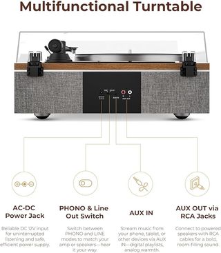 Tocadiscos Qlearsoul ONE-S Vintage