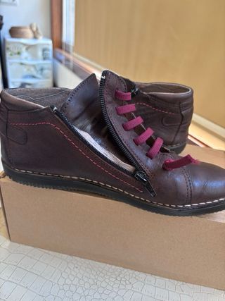 Botines mujer Finano marrones