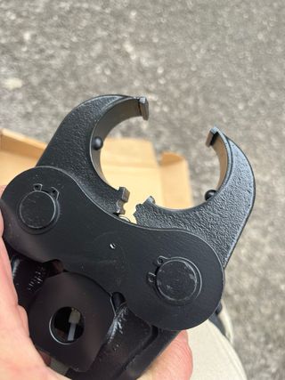Ganascia universale per pressa Rems, Rigid, Hilti,