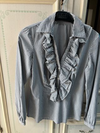 Camicia donna con volant