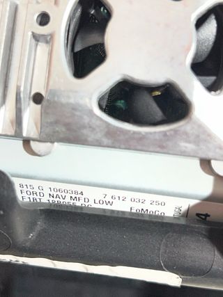 Pantalla Navegador Ford