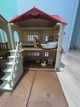 Casa Sylvanian Families.