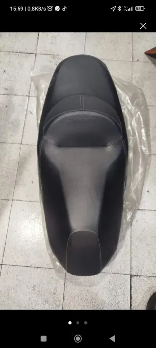Asiento Yamaha Xmax Negro año 2017