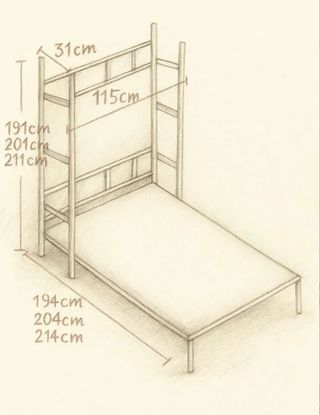CAMA ABATIBLE VERTICAL NyC 105×190.