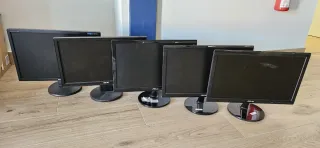 Lote de 5 Pantallas de Ordenador