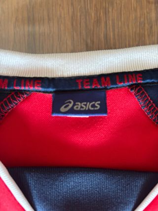 Maglietta Asics Lube Volley Allenamento Rossa