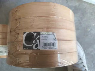 2 Vaporiere in bambù