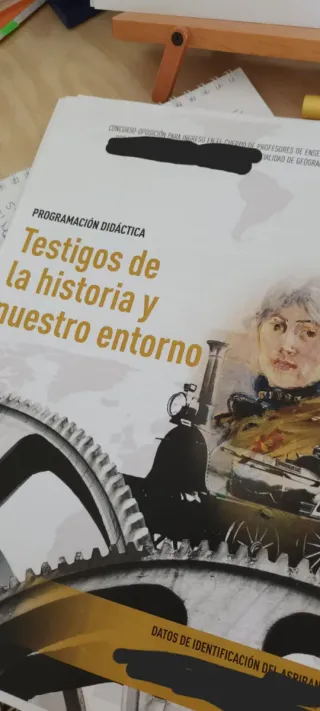 Programación Didáctica GeH CLM2025 N°1 del tribuna