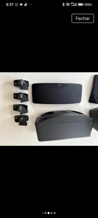 Conjunto Caixas Polk Audio 5.1 RM-6000