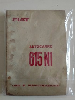 Manuali OM Cerbiatto & Fiat 615 N1