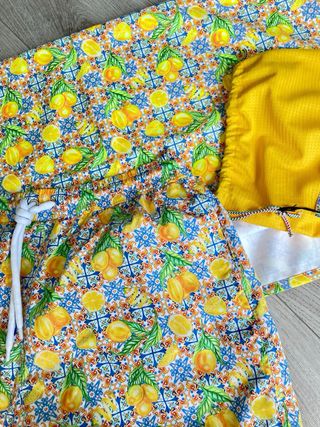 Coordinato Lovebeach uomo limoni