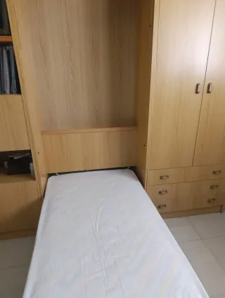 Mueble modular 6 piezas madera