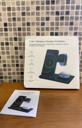 Cargador Inalámbrico 3 en 1