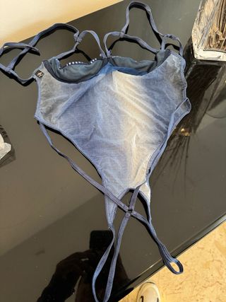 Intimo donna blu/argento taglia unica