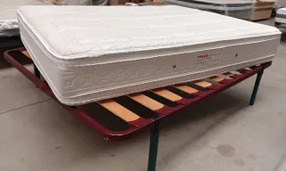 150X190 | CAMA FLEX | COLCHÓN + SOMIER